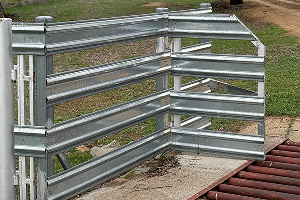 Australian Rollforming W-Strap fence application